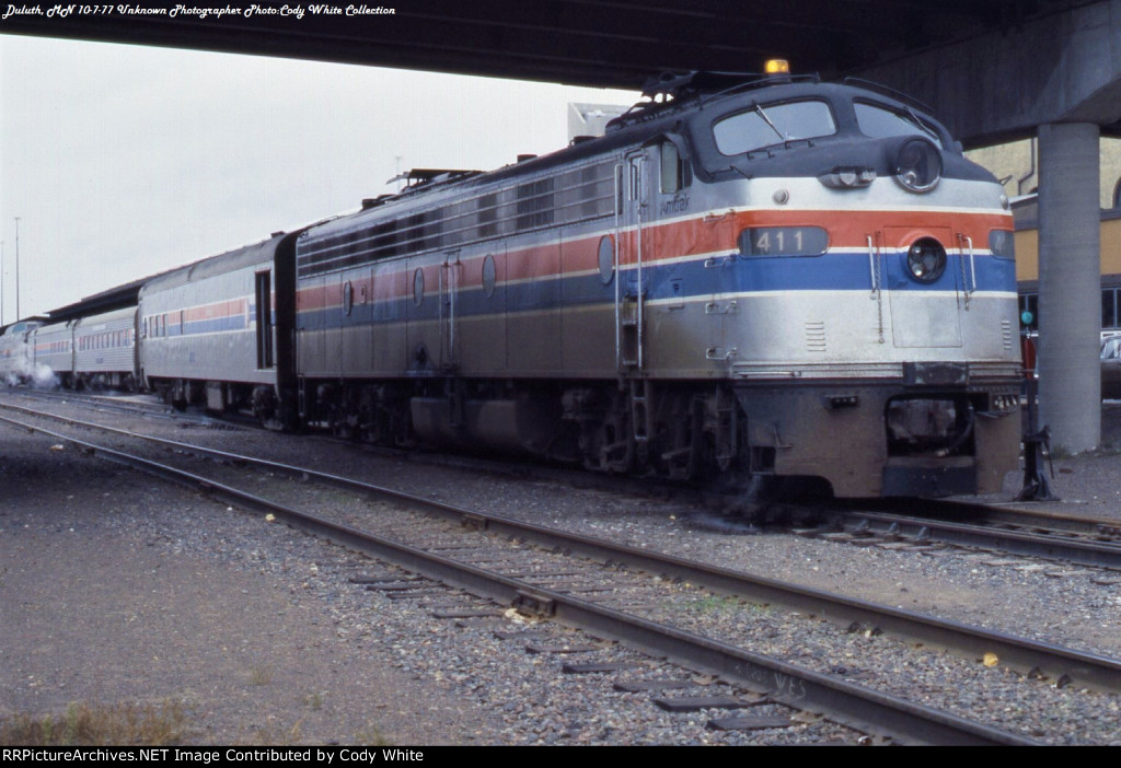 Amtrak E9A 411